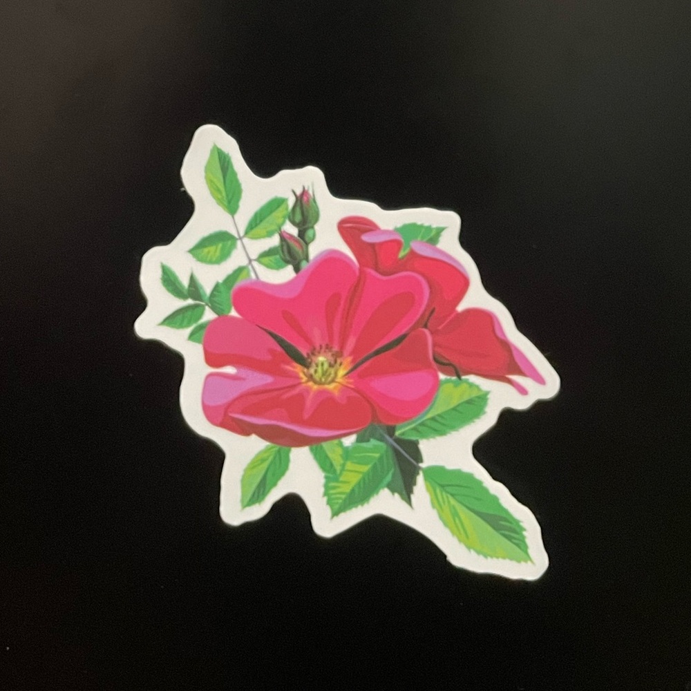 Flower Sticker